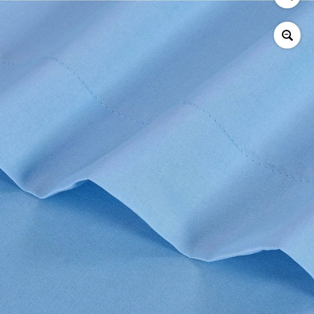 Mainstays 4 Pc Blue Jay Microfiber Sheet Set Full Size NWT